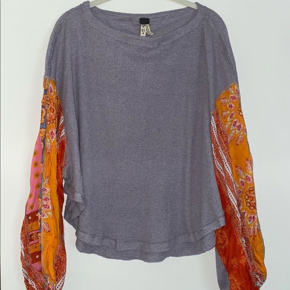 Free people long sleeve top - Picture 1 of 2